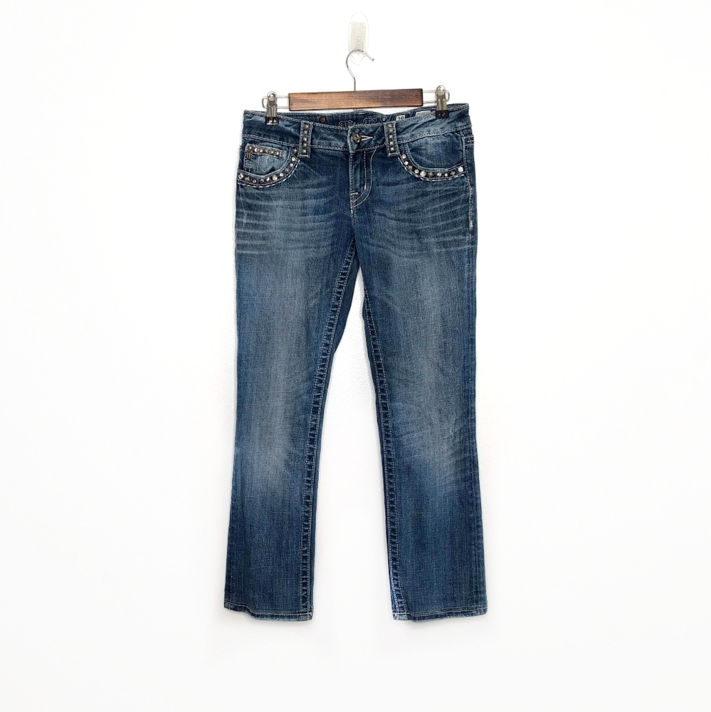 Miss Me JE4288T11L Straight Leg Jeans